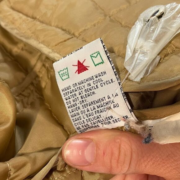 Nuage Quilted Jacket Navy Blue Quilted Fall jacket sz M - Picture 7 of 10